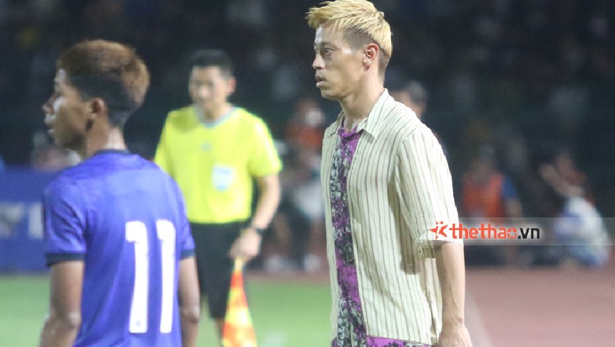 HLV Keisuke Honda tham vọng dẫn dắt Thái Lan dự World Cup 2026