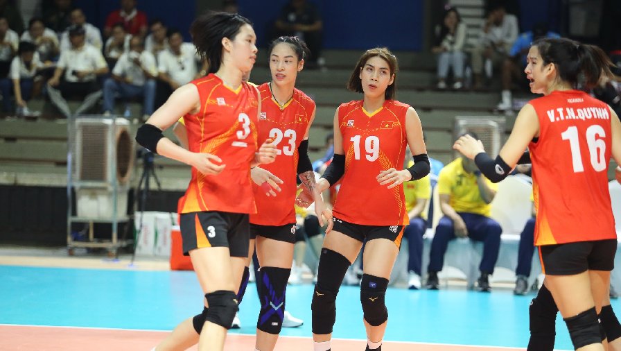 Kết quả chung kết bóng chuyền nữ SEA Games 32 Việt Nam vs Thái Lan: Đáng tiếc phút cuối