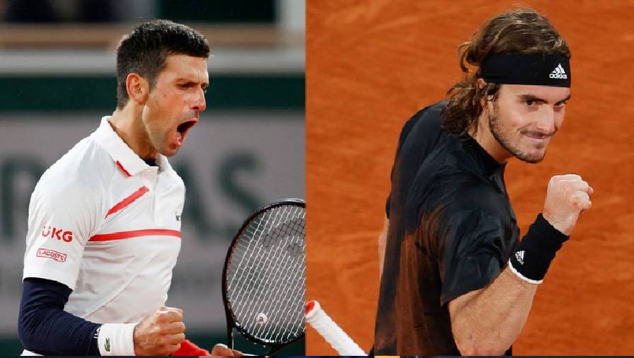 Lịch sử đối đầu Djokovic vs Tsitsipas trước Chung kết Roland Garros: Nole áp đảo