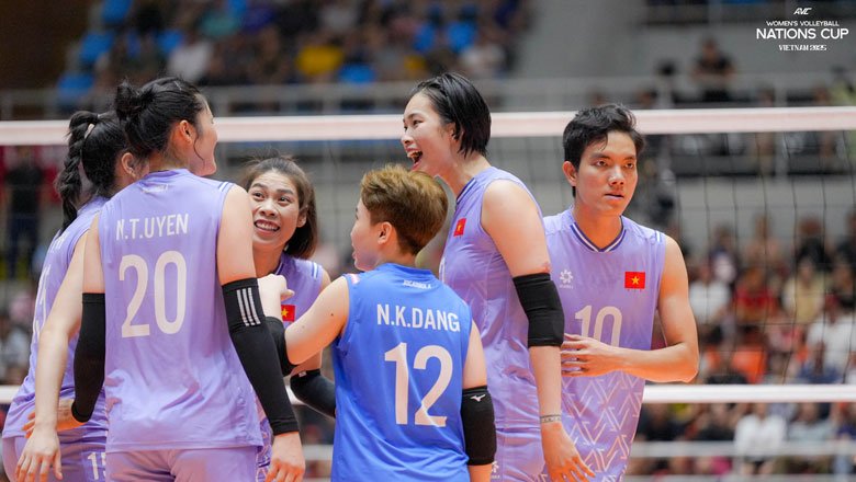 Kết quả bóng chuyền bán kết AVC Nations Cup 2025 hôm nay 13/6