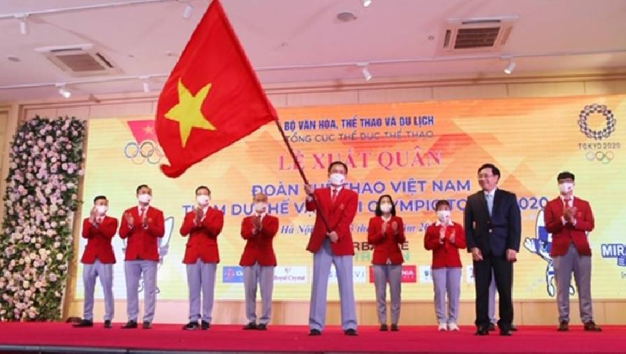 Đoàn thể thao Việt Nam xuất quân tham dự Olympic Tokyo 2021