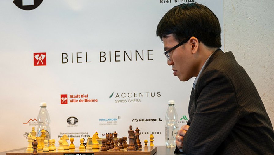 Lê Quang Liêm dẫn đầu giải Festival cờ vua Biel sau nội dung cờ nhanh