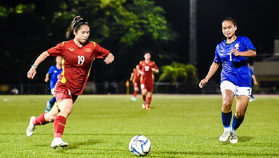 Link xem trực tiếp bóng đá Nữ Việt Nam vs Nữ Myanmar, 18h00 ngày 13/7