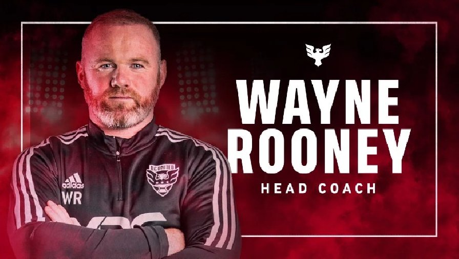 Rooney chính thức được bổ nhiệm làm HLV trưởng DC United