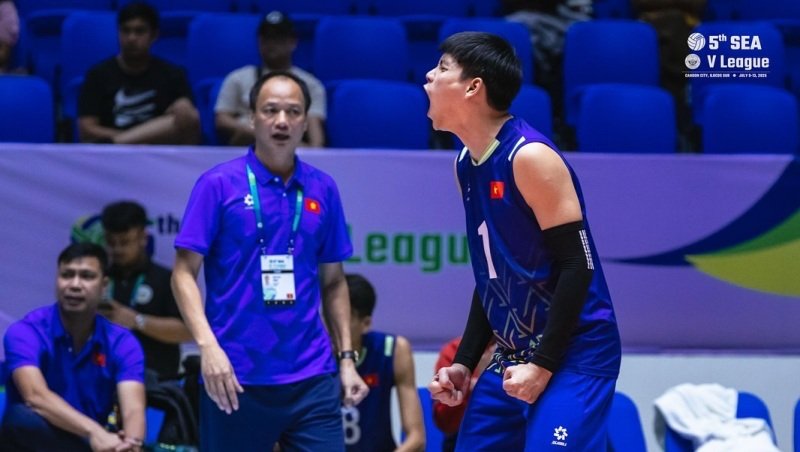 Lịch thi đấu bóng chuyền nam SEA V.League 2025 chặng 2