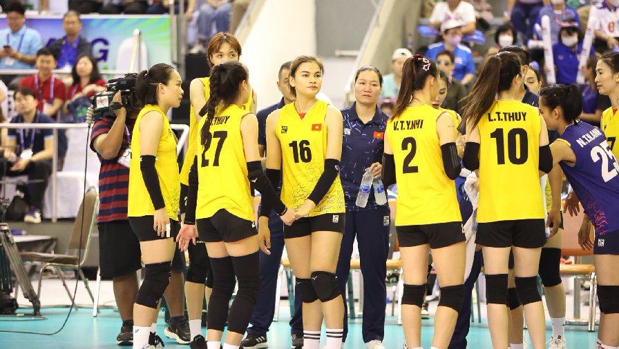 Tuyển bóng chuyền nữ Việt Nam kiên cường trước người Thái, ngậm ngùi về nhì ở SEA V.League 2023