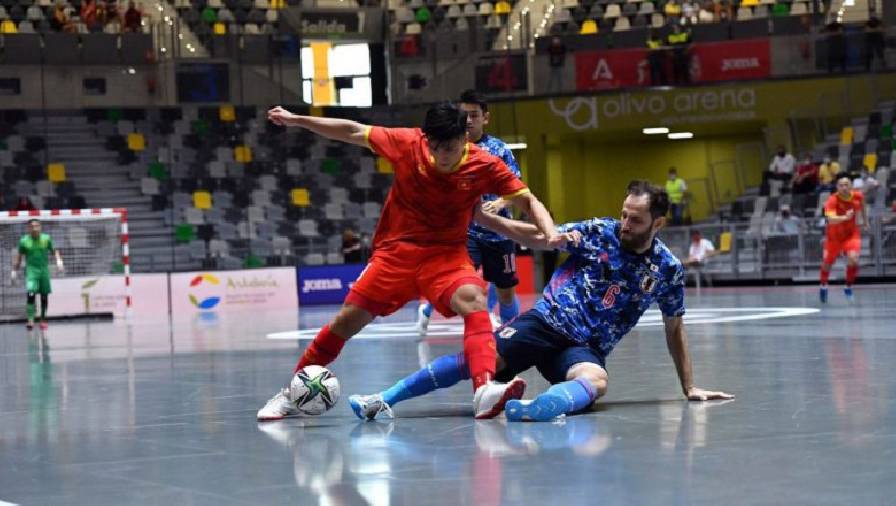 Bảng xếp hạng Futsal World Cup 2021, BXH Futsal Việt Nam