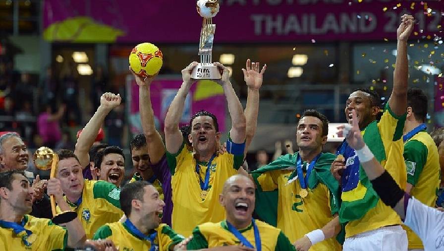 ĐT futsal Brazil, đối thủ của Việt Nam ở trận ra quân World Cup 2021 mạnh cỡ nào?