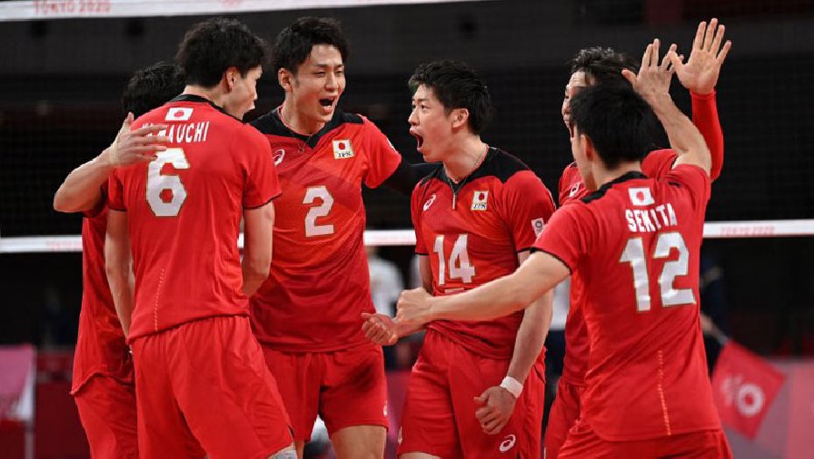 Bảng xếp hạng bóng chuyền nam thế giới: Nhật Bản lên số 1 châu Á, Việt Nam không có tên