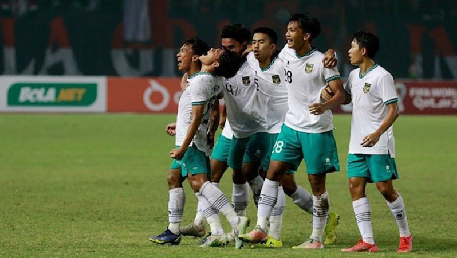 Danh sách U20 Indonesia dự vòng loại châu Á 2023: Ronaldo góp mặt