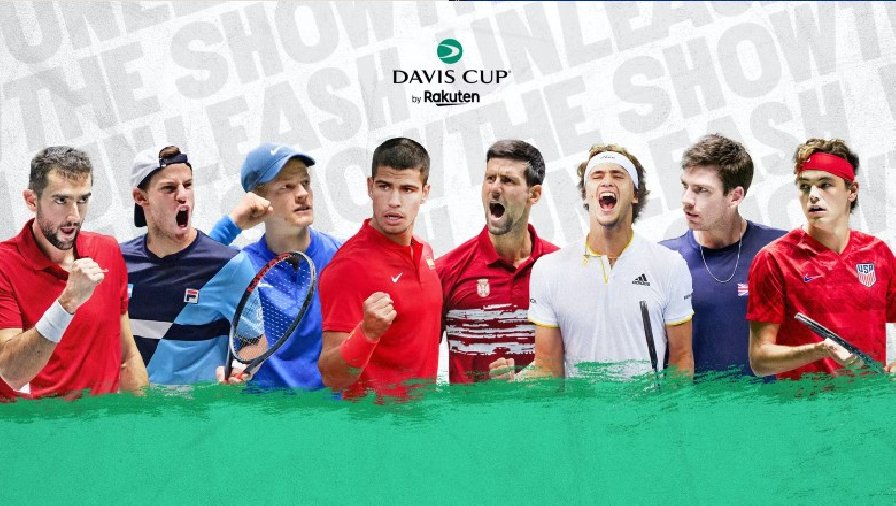 Link xem trực tiếp tennis VCK Davis Cup 2022 hôm nay mới nhất