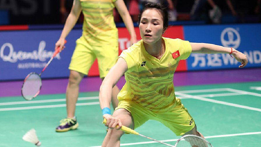 Vũ Thị Trang phải đấu 2 trận trong 1 ngày ở 2 nội dung của Vietnam Open