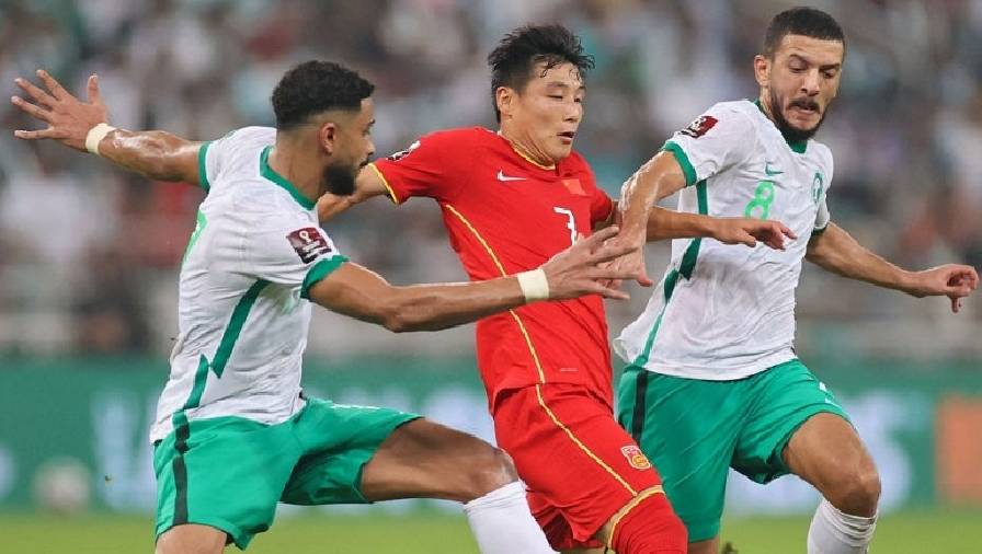 ĐT Trung Quốc thua sát nút Saudi Arabia sau màn rượt đuổi tỉ số kịch tính