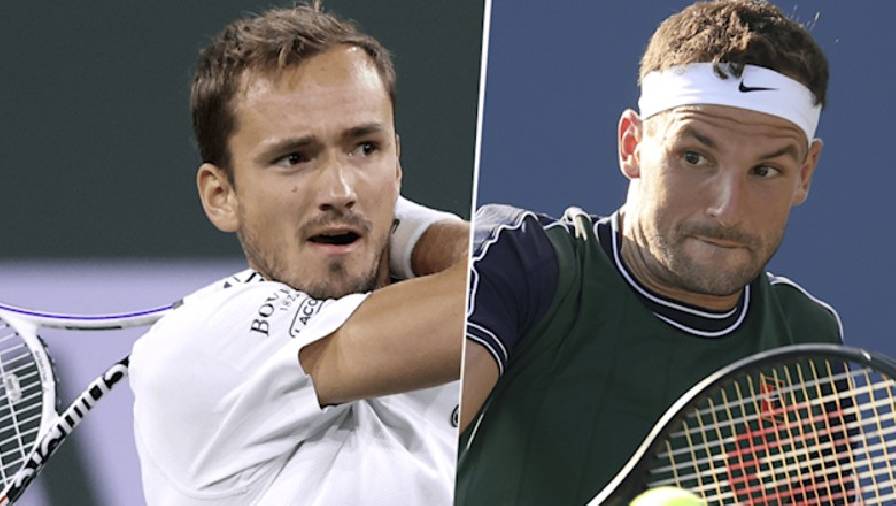 Nhận định tennis Medvedev vs Dimitrov - Vòng 4 Indian Wells Masters, 02h30 hôm nay 14/10