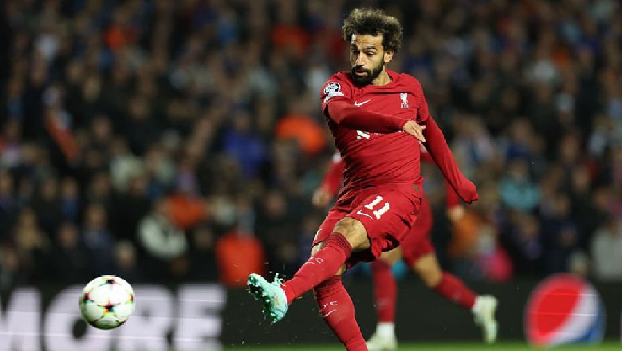 Kết quả Rangers vs Liverpool: Salah lập hat-trick trong 6 phút, khách thắng 7-1