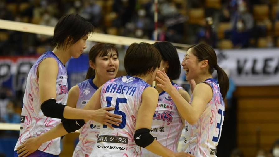 Link xem trực tiếp bóng chuyền nữ Nhật Bản PFU BlueCats vs Toray Arrows, 12h ngày 14/11