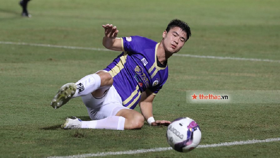Đội hình ra sân CLB Hà Nội vs Hà Tĩnh: Duy Mạnh, Thái Quý dự bị