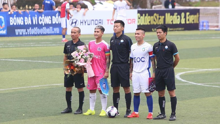 Quốc Long đi đá phủi cùng thời điểm CLB Sài Gòn thi đấu trận 'chung kết ngược' với Nam Định