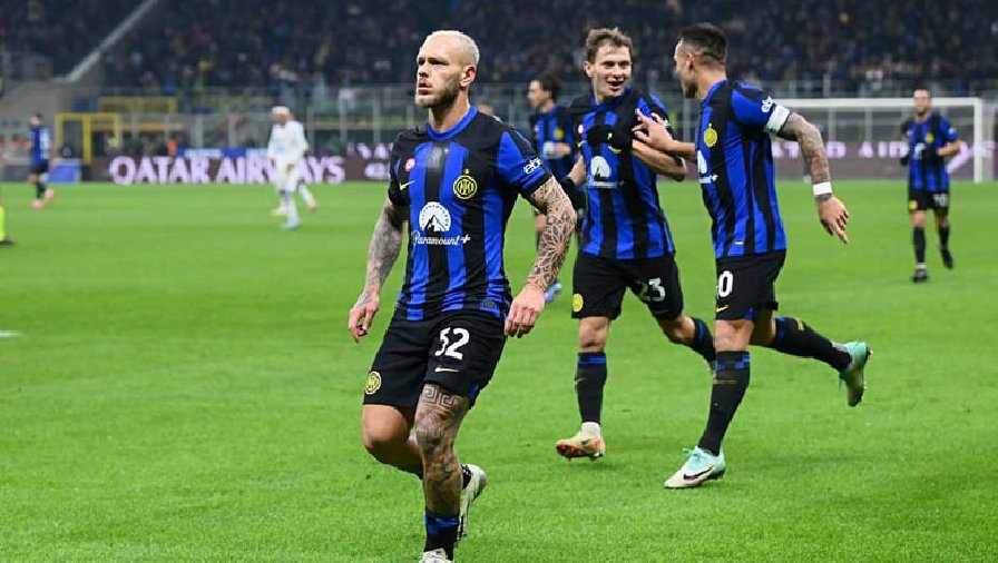 Inter Milan thắng nhẹ, AS Roma chia điểm ở vòng 12 Serie A