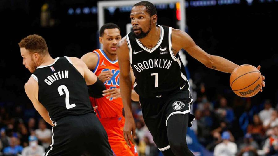 Kevin Durant lập kỷ lục cho Brooklyn Nets