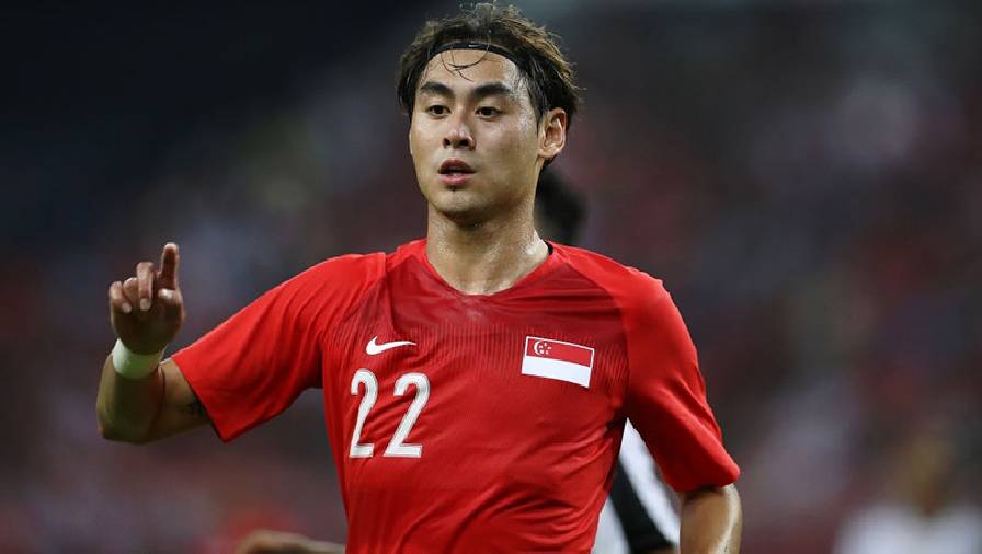 Tiền vệ ĐT Singapore chia tay AFF Cup 2021