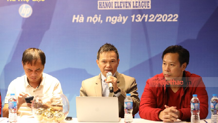 Lễ công bố giải bóng đá Hanoi Eleven League 2022/23 mùa 6