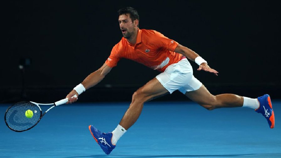 Djokovic bình phục chấn thương trước thềm Úc Mở rộng 2023