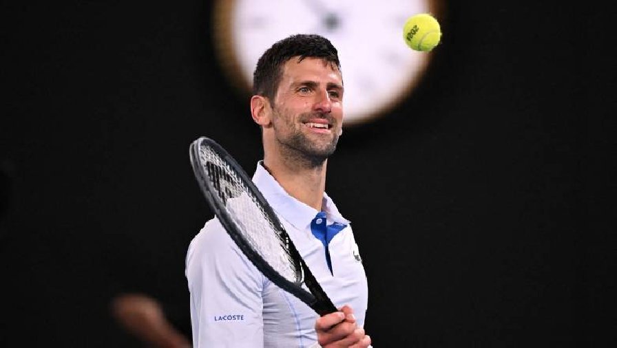 Djokovic để thua 1 set ở trận ra quân Úc Mở rộng 2024