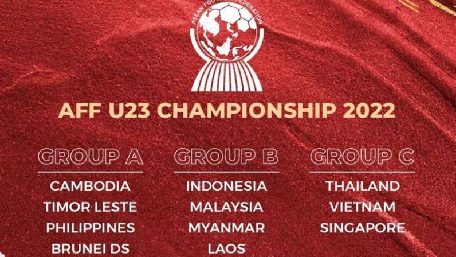 Tỷ lệ kèo giải vô địch U23 Đông Nam Á 2022 hôm nay mới nhất