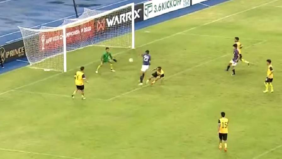 U23 Campuchia hủy diệt Brunei 6-0 trong ngày trở lại của HLV Honda