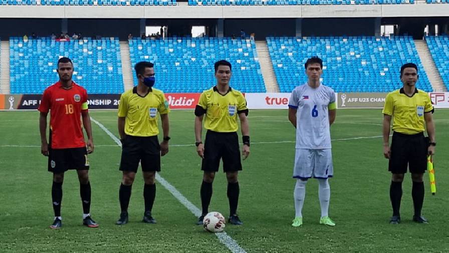 U23 Philippines chật vật cầm hòa U23 Timor Leste