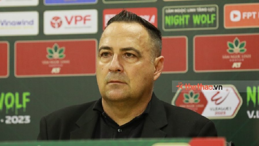 HLV Foiani chỉ ra nguyên nhân Công an Hà Nội FC thua 2 trận liên tiếp