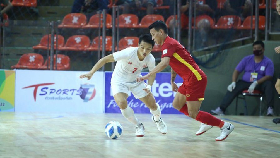ĐT futsal Việt Nam bổ sung 2 cầu thủ trước thềm SEA Games 31