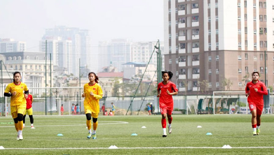 ĐT U18 nữ Việt Nam bắt đầu tập luyện chuẩn bị cho giải Đông Nam Á