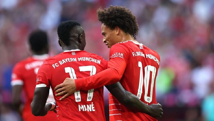 Sane đích thân xin sếp Bayern Munich ‘giơ cao đánh khẽ’ với Mane