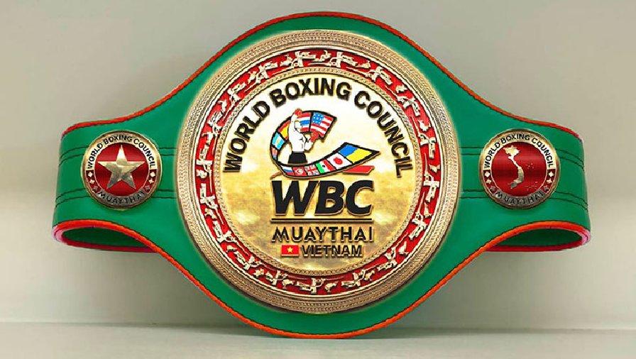 Sự kiện WBC Muay sắp tổ chức tại Việt Nam sẽ trao 5 đai vô địch