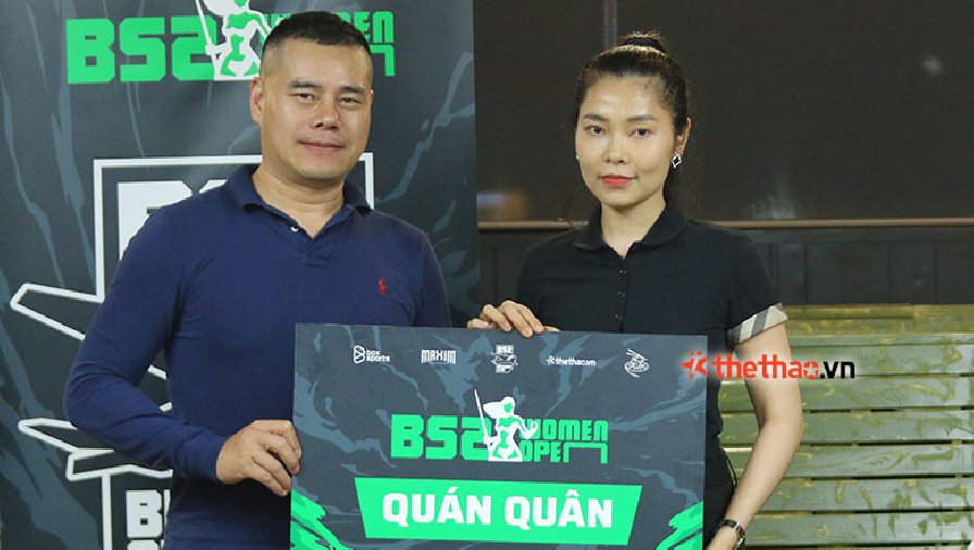 Huỳnh Thị Ngọc Huyền ngược dòng đẳng cấp, lên ngôi vô địch B52 Women Open chặng 1