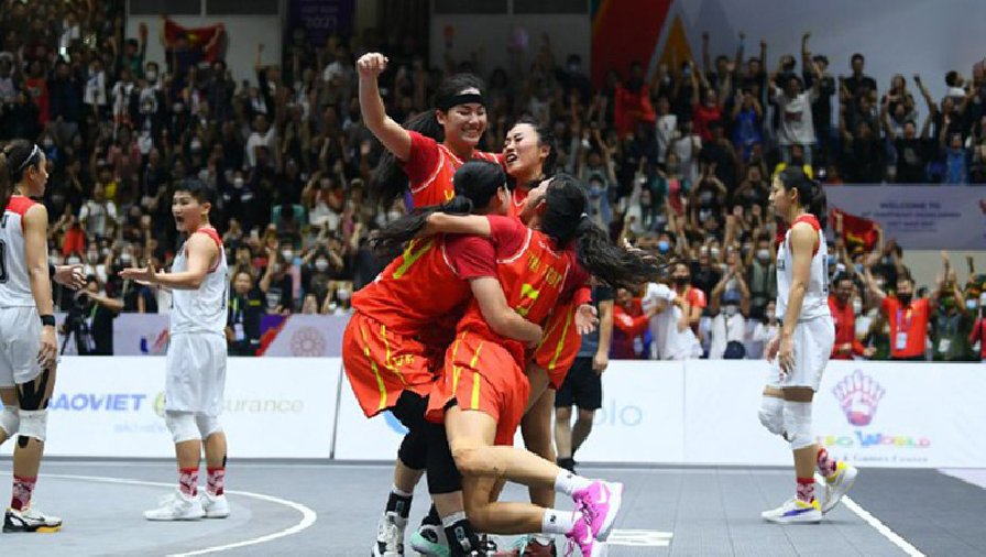 Bóng rổ SEA Games 31: ĐT Việt Nam lần đầu tiên trong lịch sử vào chung kết