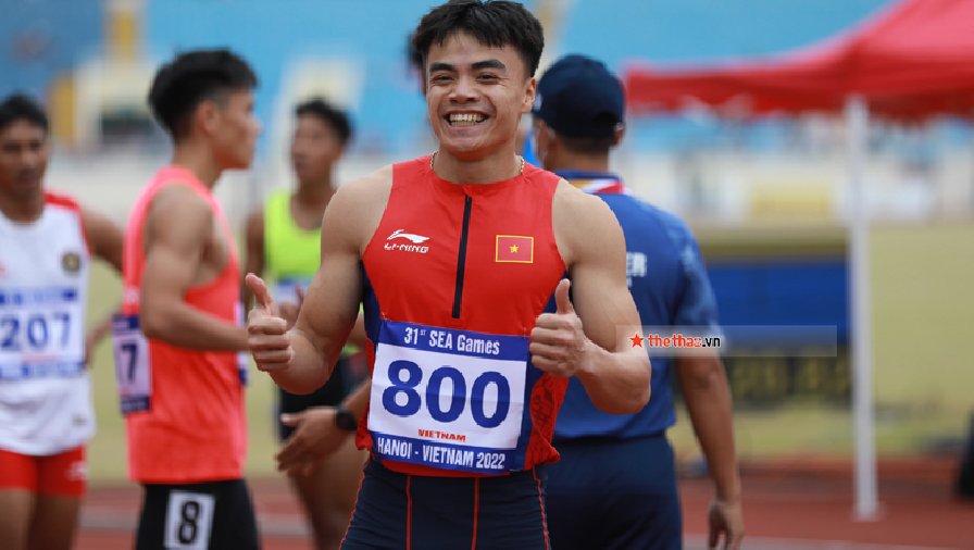 Ngần Ngọc Nghĩa phá kỷ lục quốc gia 200m nam của Lê Trọng Hinh