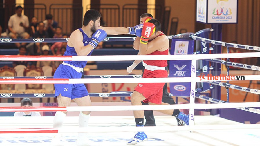 'Khabib Campuchia', đối thủ của Nguyễn Mạnh Cường ở chung kết Boxing SEA Games 32 mạnh cỡ nào?