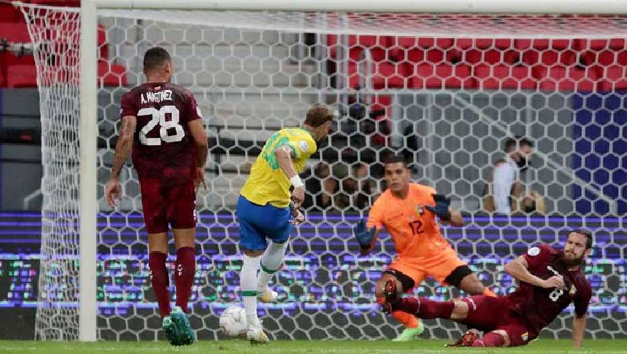 Kết quả Brazil vs Venezuela 3-0: Neymar tỏa sáng ở trận khai màn