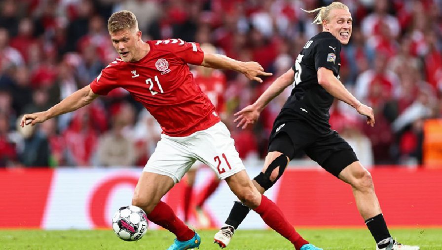 Kết quả Đan Mạch vs Áo: Giữ vững ngôi đầu