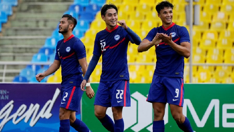 Kết quả vòng loại Asian Cup 2023: Singapore hủy diệt Myanmar, Campuchia có điểm số an ủi