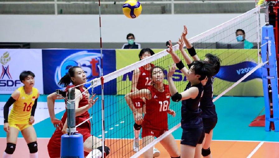 Ngược dòng kịch tính trước Trung Quốc, bóng chuyền trẻ Nhật Bản vô địch châu Á
