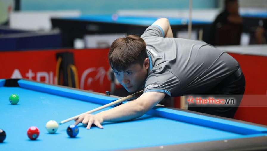 Tạ Văn Linh thắng nhọc ở trận ra quân pool 10 bi VĐQG 2023