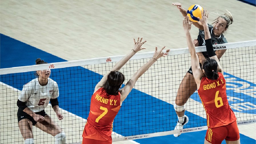 Tuyển bóng chuyền nữ Trung Quốc gặp tổn thất lớn ở Volleyball Nations League 2023