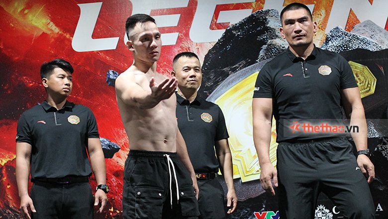 Lion Championship 14: Phan Thanh Tùng để lố cân trước ngày thi đấu
