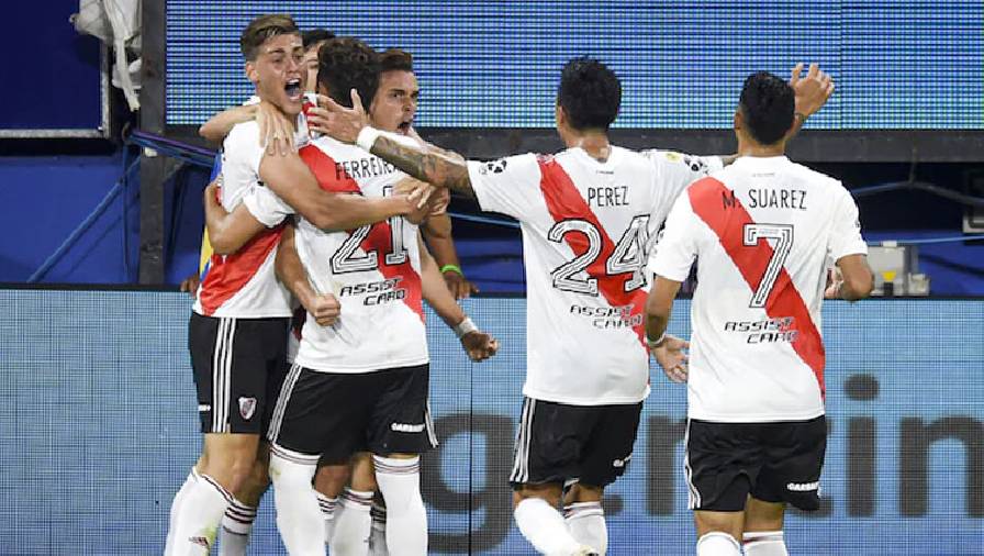 Kết quả bóng đá River Plate vs Argentinos Juniors, 7h30 ngày 15/7