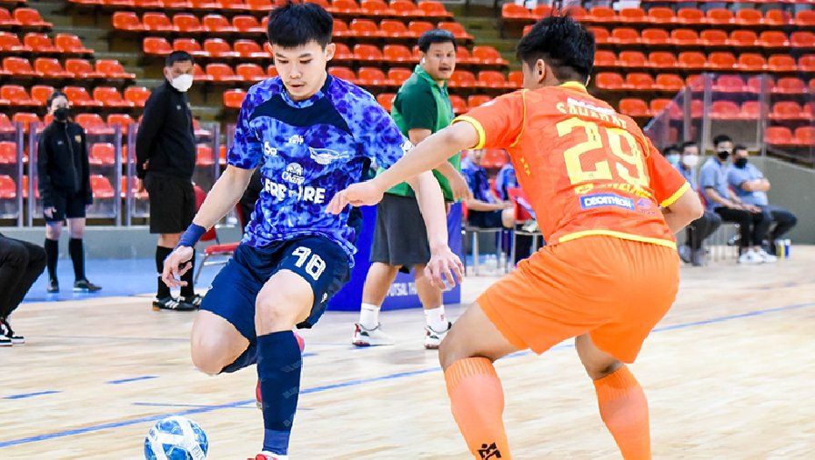 Cầu thủ Thái Lan ghi 18 bàn, đội bóng Futsal Trung Quốc thắng đậm 41-2 ở giải VĐQG