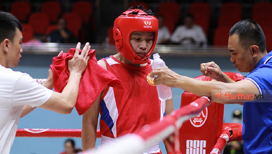 Giữ nguyên kết quả trận đấu giữa Hà Minh Tuấn và Ngô Quang Trường ở giải Boxing trẻ toàn quốc